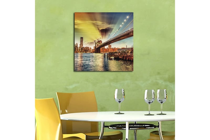 Dekorativ Canvasbilde - Flerfarget - Innredning - Bilder & kunst - Lerretsbilder