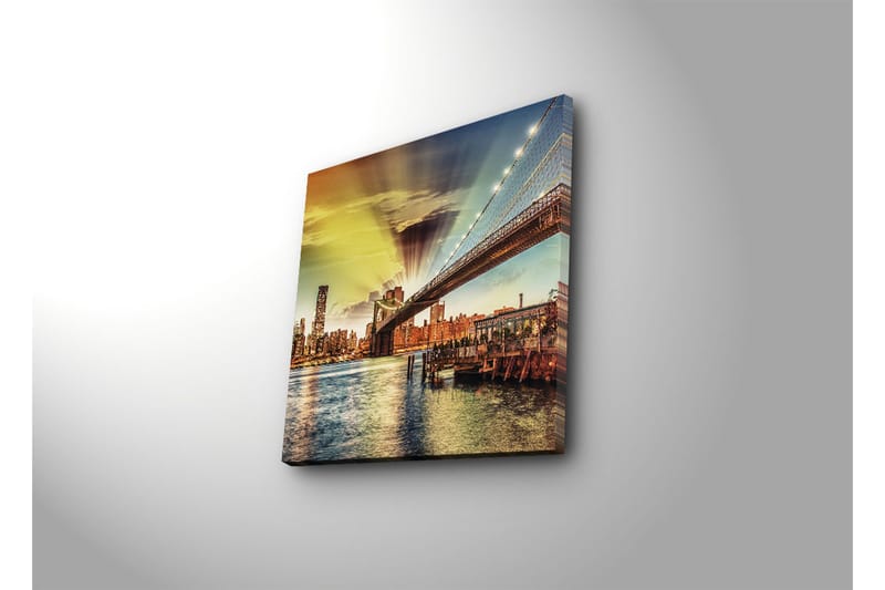Dekorativ Canvasbilde - Flerfarget - Innredning - Bilder & kunst - Lerretsbilder