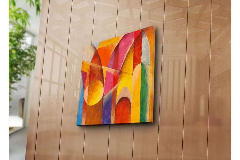 Dekorativ Canvasbilde - Flerfarget - Innredning - Bilder & kunst - Lerretsbilder