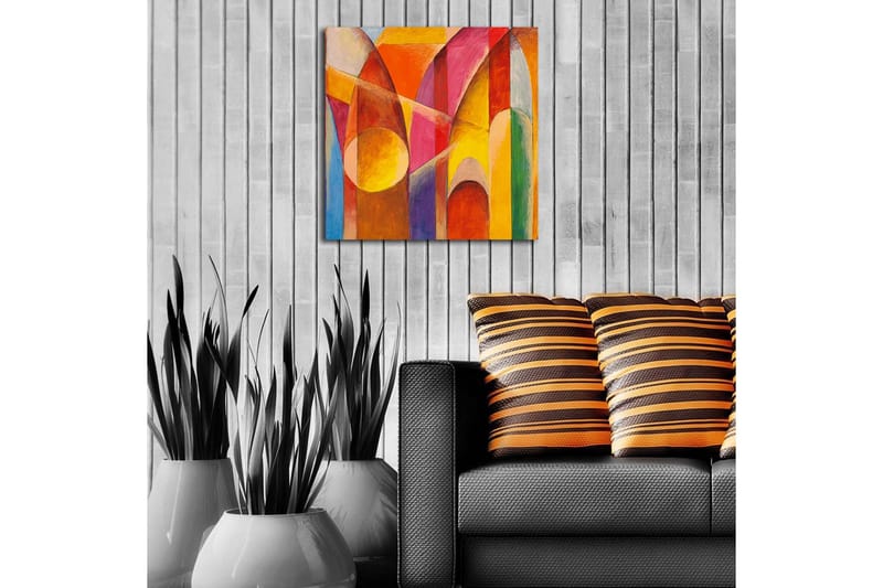 Dekorativ Canvasbilde - Flerfarget - Innredning - Bilder & kunst - Lerretsbilder