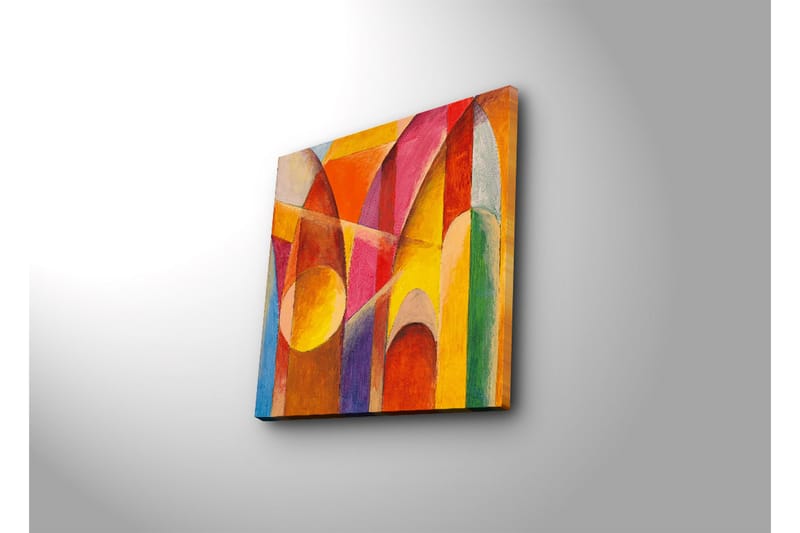 Dekorativ Canvasbilde - Flerfarget - Innredning - Bilder & kunst - Lerretsbilder