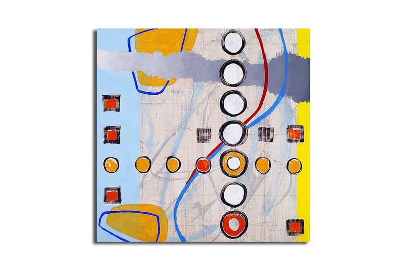 Dekorativ Canvasbilde - Flerfarget - Innredning - Bilder & kunst - Lerretsbilder