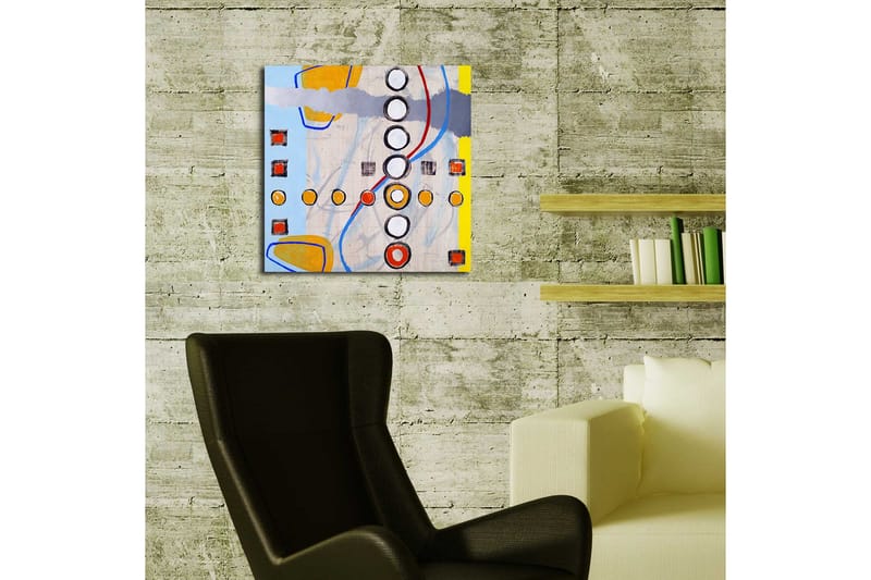 Dekorativ Canvasbilde - Flerfarget - Innredning - Bilder & kunst - Lerretsbilder