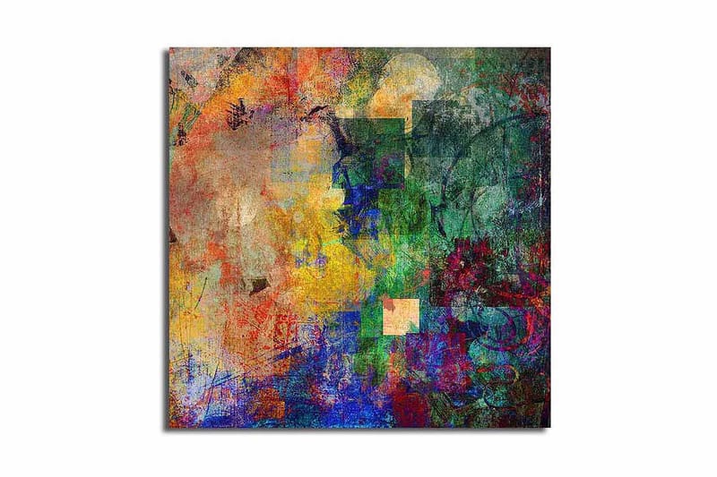 Dekorativ Canvasbilde - Flerfarget - Innredning - Bilder & kunst - Lerretsbilder