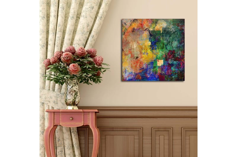 Dekorativ Canvasbilde - Flerfarget - Innredning - Bilder & kunst - Lerretsbilder