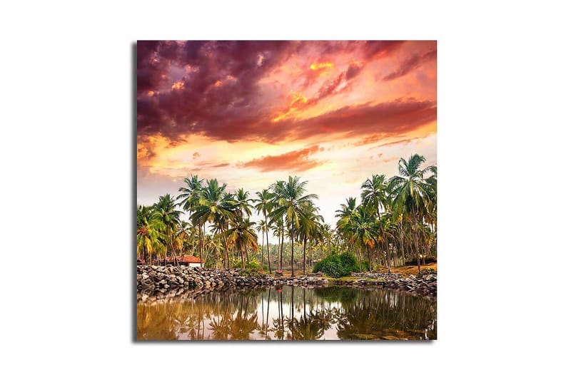 Dekorativ Canvasbilde - Flerfarget - Innredning - Bilder & kunst - Lerretsbilder