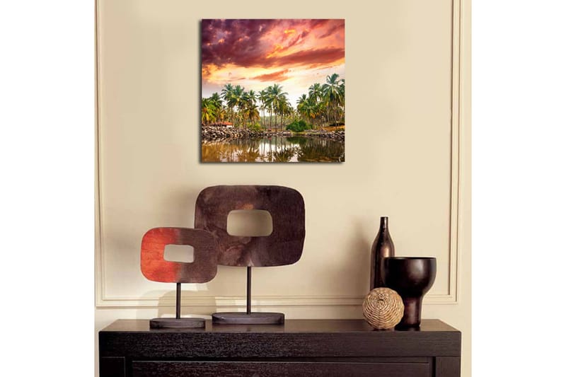 Dekorativ Canvasbilde - Flerfarget - Innredning - Bilder & kunst - Lerretsbilder