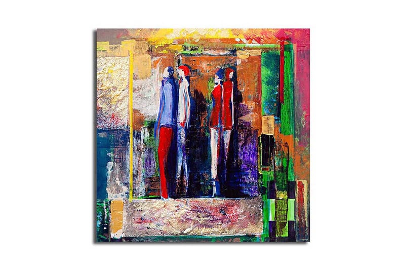 Dekorativ Canvasbilde - Flerfarget - Innredning - Bilder & kunst - Lerretsbilder