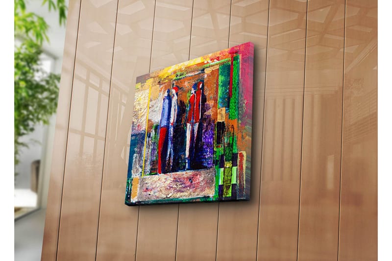 Dekorativ Canvasbilde - Flerfarget - Innredning - Bilder & kunst - Lerretsbilder