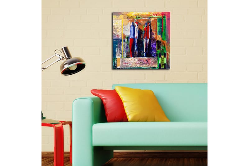 Dekorativ Canvasbilde - Flerfarget - Innredning - Bilder & kunst - Lerretsbilder