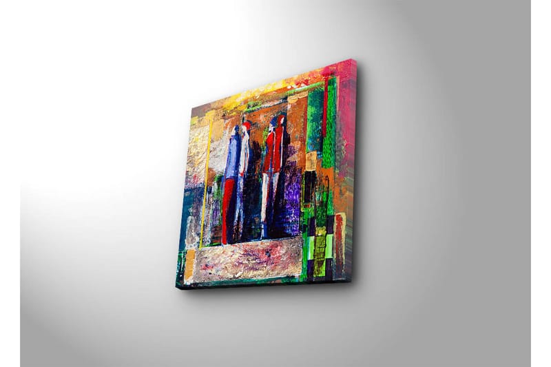 Dekorativ Canvasbilde - Flerfarget - Innredning - Bilder & kunst - Lerretsbilder