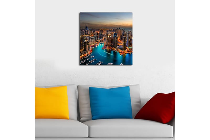 Dekorativ Canvasbilde - Flerfarget - Innredning - Bilder & kunst - Lerretsbilder