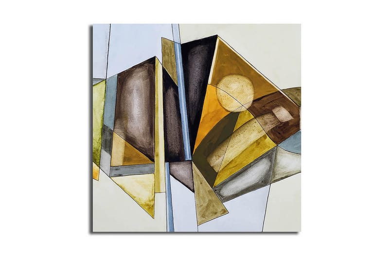 Dekorativ Canvasbilde - Flerfarget - Innredning - Bilder & kunst - Lerretsbilder