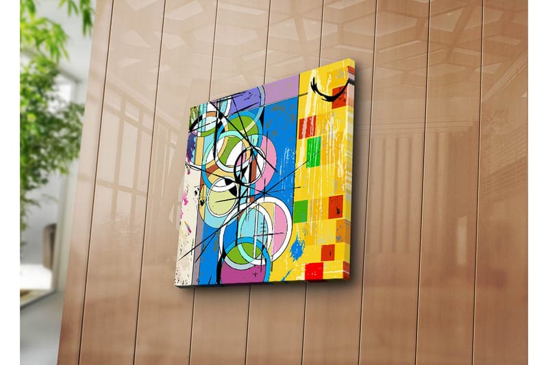 Dekorativ Canvasbilde - Flerfarget - Innredning - Bilder & kunst - Lerretsbilder