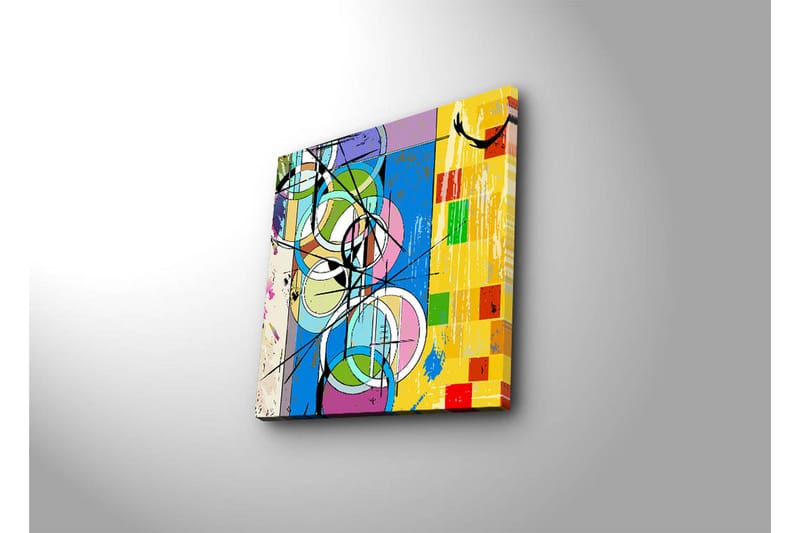 Dekorativ Canvasbilde - Flerfarget - Innredning - Bilder & kunst - Lerretsbilder