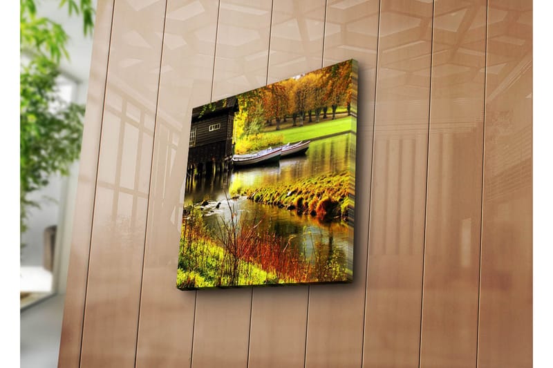 Dekorativ Canvasbilde - Flerfarget - Innredning - Bilder & kunst - Lerretsbilder