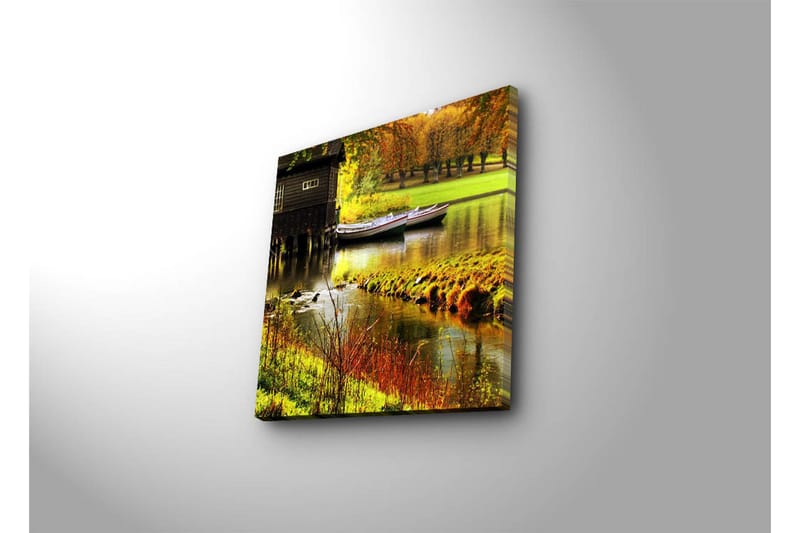 Dekorativ Canvasbilde - Flerfarget - Innredning - Bilder & kunst - Lerretsbilder