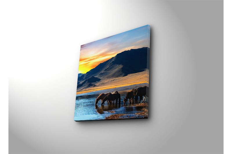 Dekorativ Canvasbilde - Flerfarget - Innredning - Bilder & kunst - Lerretsbilder