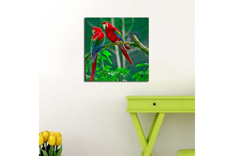 Dekorativ Canvasbilde - Flerfarget - Innredning - Bilder & kunst - Lerretsbilder