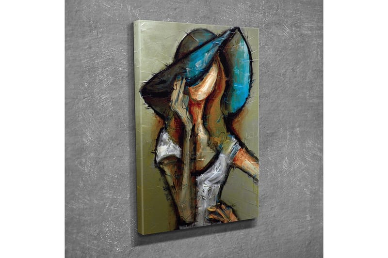 Dekorativ Canvasbilde - Flerfarget - Innredning - Bilder & kunst - Lerretsbilder