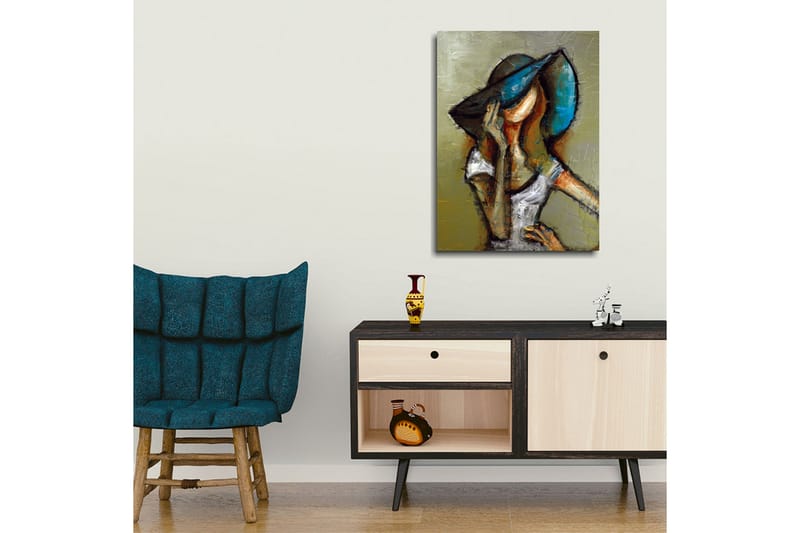 Dekorativ Canvasbilde - Flerfarget - Innredning - Bilder & kunst - Lerretsbilder