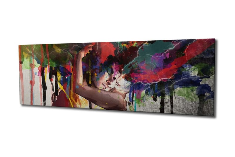 Dekorativ Canvasbilde - Flerfarget - Innredning - Bilder & kunst - Lerretsbilder