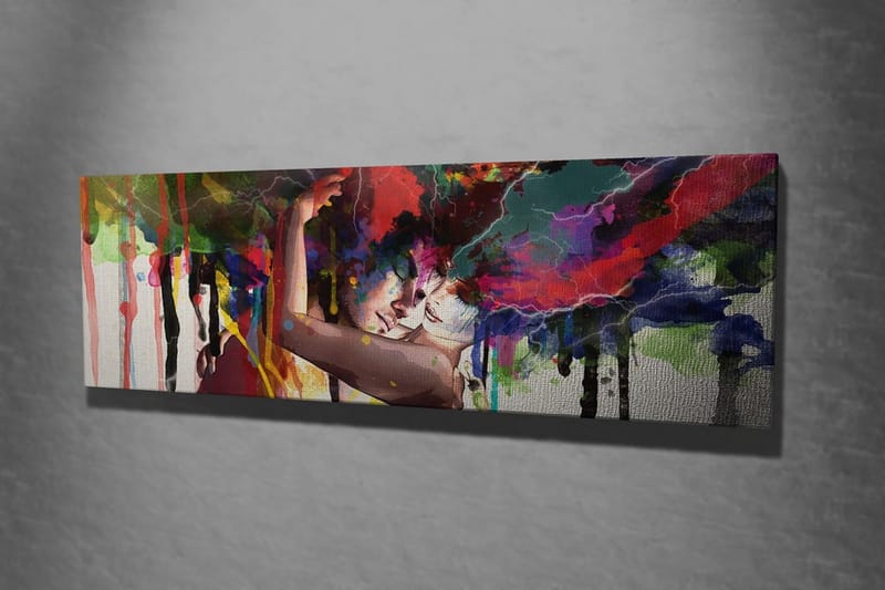 Dekorativ Canvasbilde - Flerfarget - Innredning - Bilder & kunst - Lerretsbilder