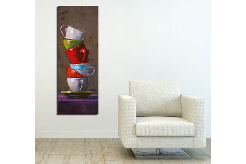 Dekorativ Canvasbilde - Flerfarget - Innredning - Bilder & kunst - Lerretsbilder