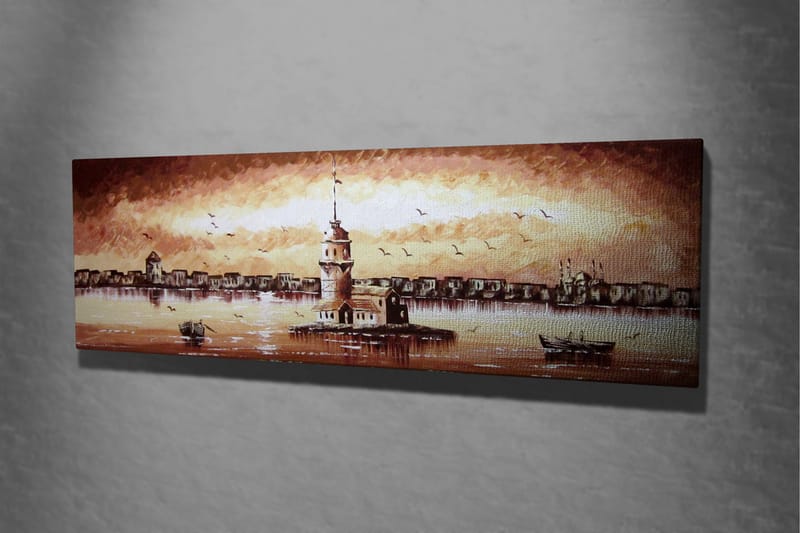 Dekorativ Canvasbilde - Flerfarget - Innredning - Bilder & kunst - Lerretsbilder