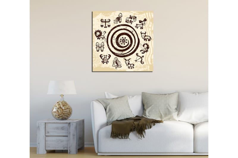 Dekorativ Canvasbilde - Flerfarget - Innredning - Bilder & kunst - Lerretsbilder