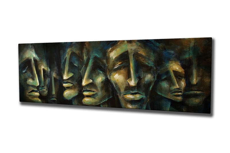 Dekorativ Canvasbilde - Flerfarget - Innredning - Bilder & kunst - Lerretsbilder