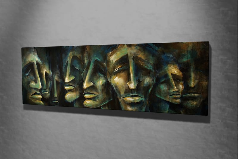 Dekorativ Canvasbilde - Flerfarget - Innredning - Bilder & kunst - Lerretsbilder