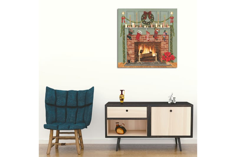 Dekorativ Canvasbilde - Flerfarget - Innredning - Bilder & kunst - Lerretsbilder