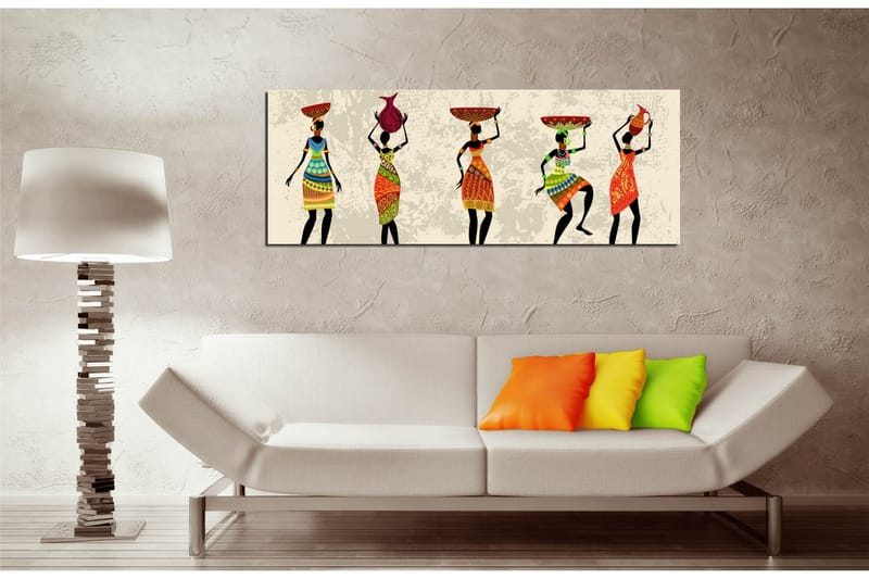 Dekorativ Canvasbilde - Flerfarget - Innredning - Bilder & kunst - Lerretsbilder