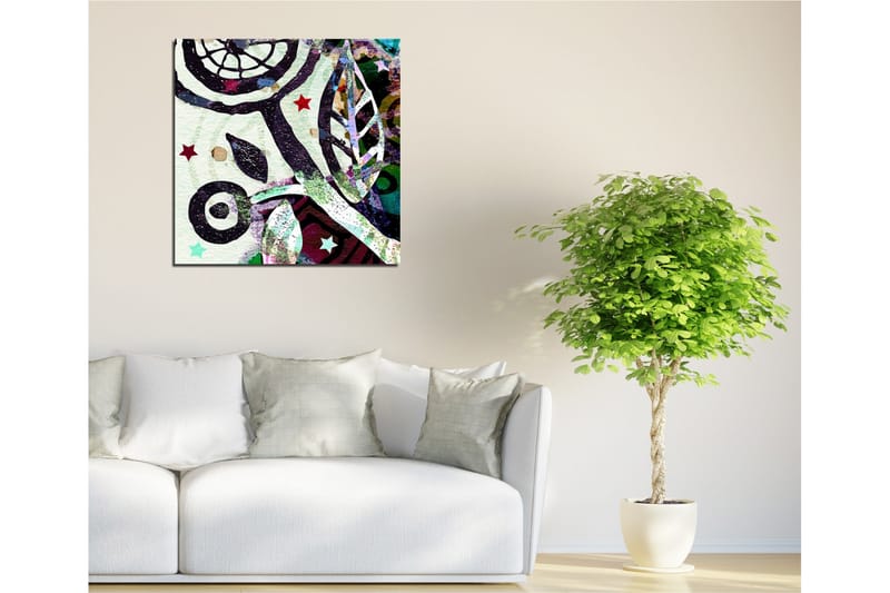 Dekorativ Canvasbilde - Flerfarget - Innredning - Bilder & kunst - Lerretsbilder