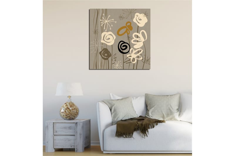 Dekorativ Canvasbilde - Flerfarget - Innredning - Bilder & kunst - Lerretsbilder