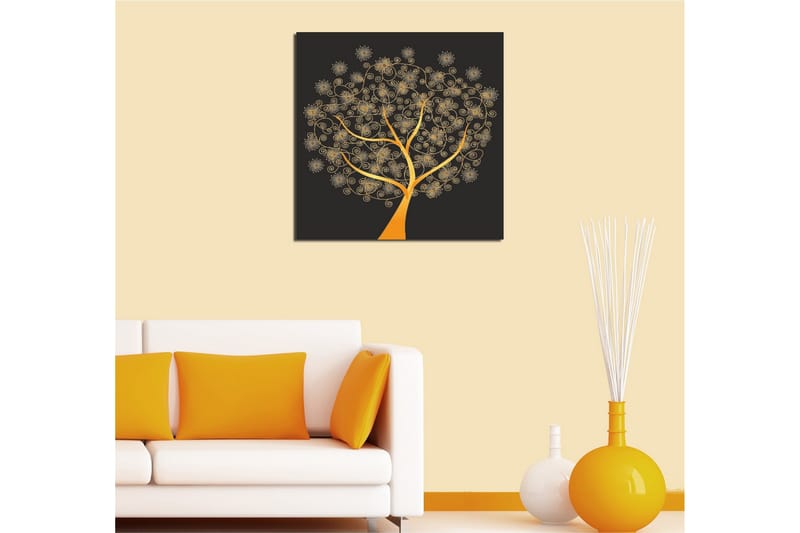 Dekorativ Canvasbilde - Flerfarget - Innredning - Bilder & kunst - Lerretsbilder