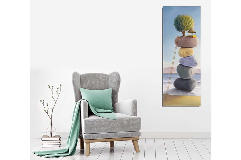 Dekorativ Canvasbilde - Flerfarget - Innredning - Bilder & kunst - Lerretsbilder