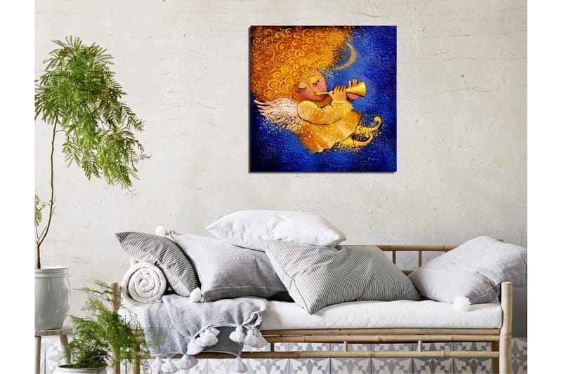 Dekorativ Canvasbilde - Flerfarget - Innredning - Bilder & kunst - Lerretsbilder