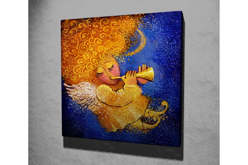 Dekorativ Canvasbilde - Flerfarget - Innredning - Bilder & kunst - Lerretsbilder
