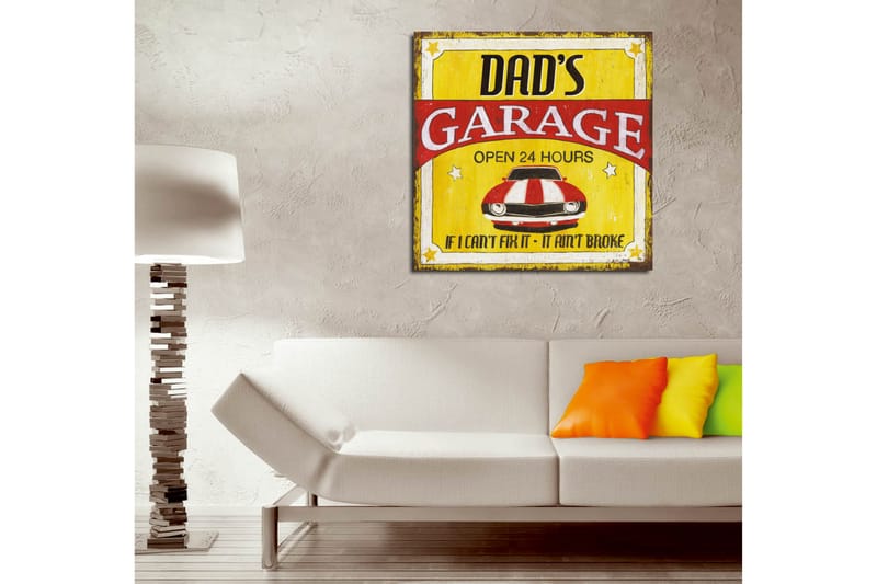 Dekorativ Canvasbilde - Flerfarget - Innredning - Bilder & kunst - Lerretsbilder