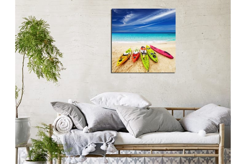 Dekorativ Canvasbilde - Flerfarget - Innredning - Bilder & kunst - Lerretsbilder