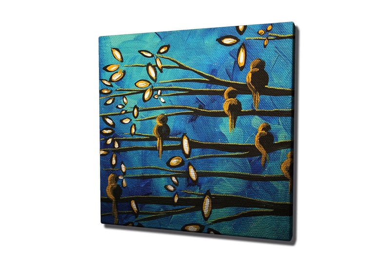 Dekorativ Canvasbilde - Flerfarget - Innredning - Bilder & kunst - Lerretsbilder