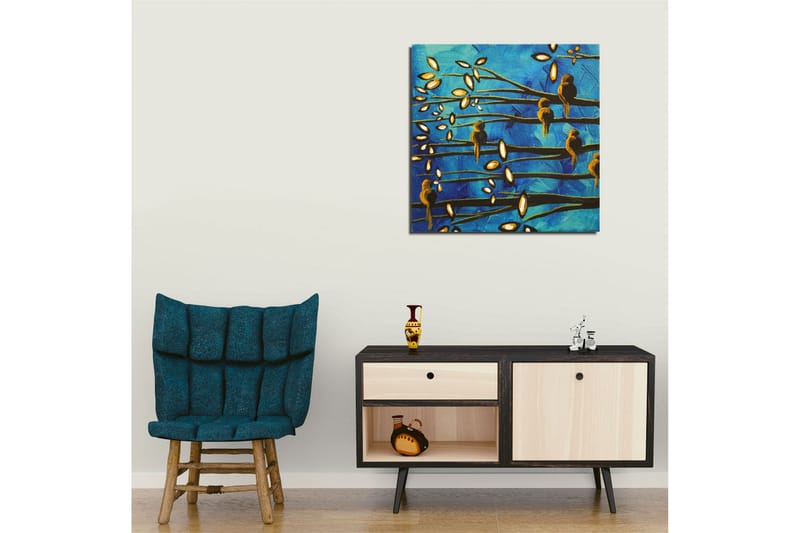Dekorativ Canvasbilde - Flerfarget - Innredning - Bilder & kunst - Lerretsbilder