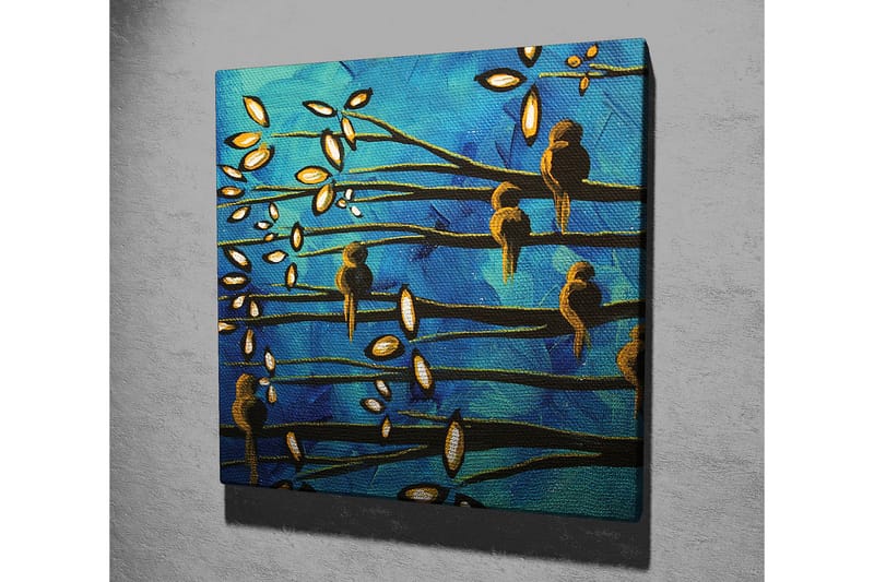 Dekorativ Canvasbilde - Flerfarget - Innredning - Bilder & kunst - Lerretsbilder