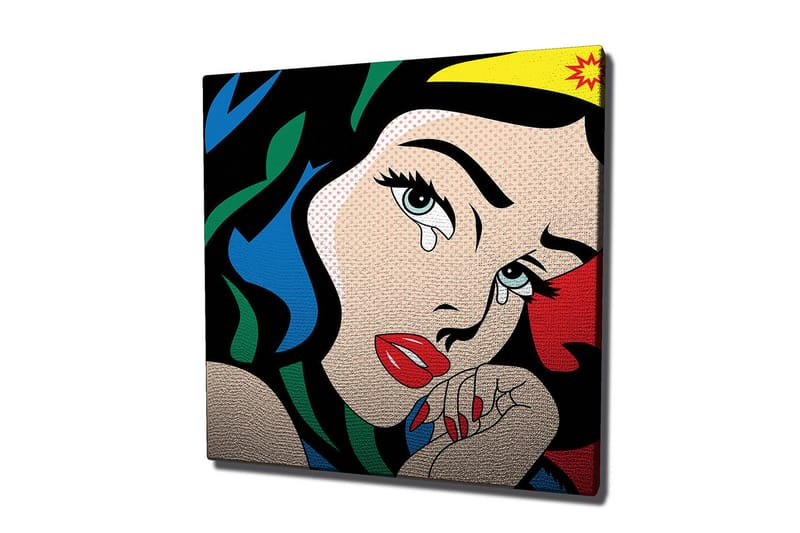 Dekorativ Canvasbilde - Flerfarget - Innredning - Bilder & kunst - Lerretsbilder