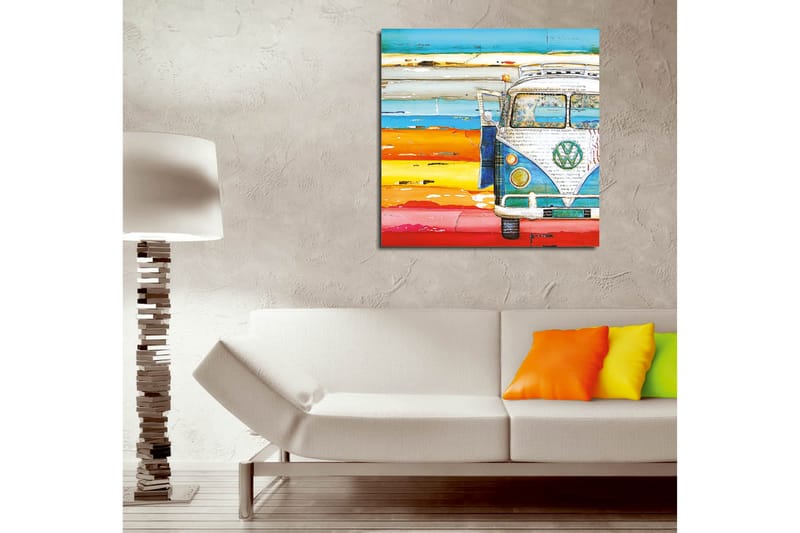 Dekorativ Canvasbilde - Flerfarget - Innredning - Bilder & kunst - Lerretsbilder