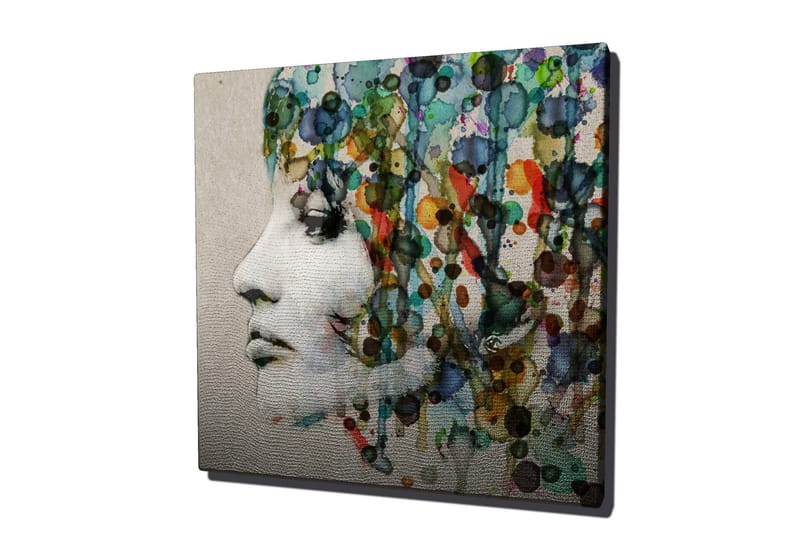 Dekorativ Canvasbilde - Flerfarget - Innredning - Bilder & kunst - Lerretsbilder