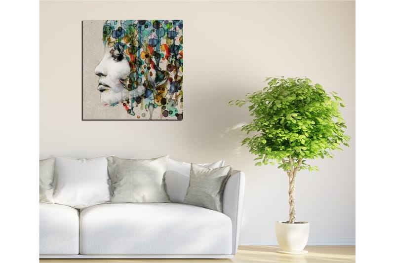 Dekorativ Canvasbilde - Flerfarget - Innredning - Bilder & kunst - Lerretsbilder