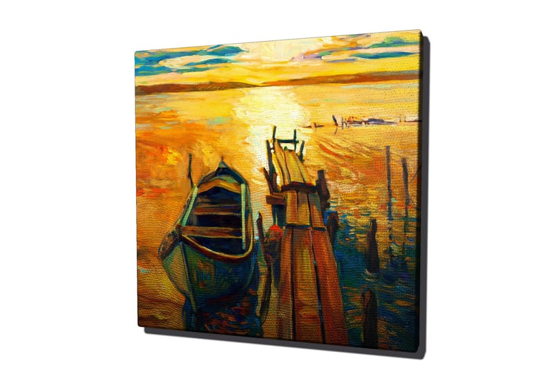 Dekorativ Canvasbilde - Flerfarget - Innredning - Bilder & kunst - Lerretsbilder